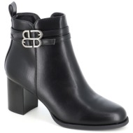  9257-9 γυναικειο υποδημα μποτακι, μαυρο