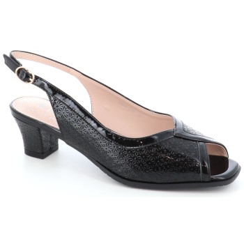 1955-424 γυναικειο υποδημα πεδιλο, μαυρο σε προσφορά