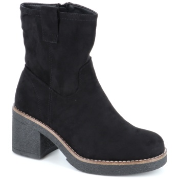 2376-1 γυναικειο υποδημα μποτακι, μαυρο