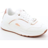  036 γυναικειο υποδημα sneaker, ασπρο
