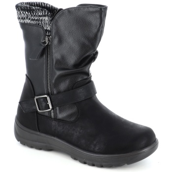 2570 γυναικειο υποδημα μποτακι, μαυρο σε προσφορά