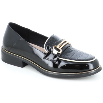 2555 γυναικειο υποδημα loafers, μαυρο σε προσφορά