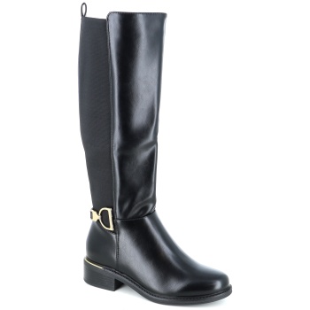 2417-1 γυναικειο υποδημα μποτα, μαυρο σε προσφορά