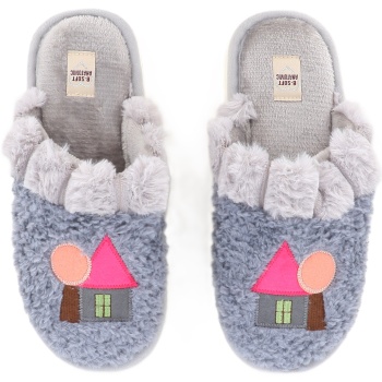 25247 γυναικεια παντοφλα, γκρι σε προσφορά