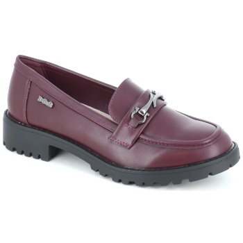22111 γυναικειο υποδημα loafer, μπορντω