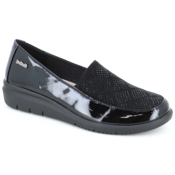 22906 γυναικειο υποδημα μοκασινι, μαυρο σε προσφορά