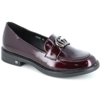 22028 γυναικειο υποδημα loafers, μπορντω σε προσφορά