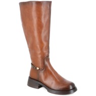  24129 γυναικειο υποδημα μποτα, καφε