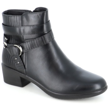 03616 γυναικειο υποδημα μποτακι, μαυρο σε προσφορά