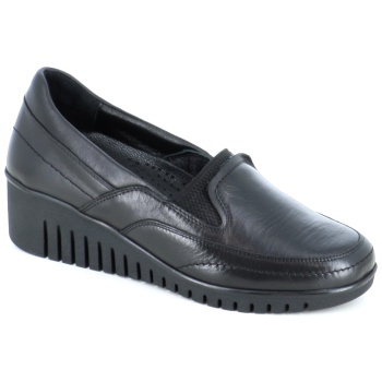 2048 γυναικειο μοκασινι δερματινο, μαυρο σε προσφορά