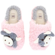  25245 γυναικεια παντοφλα, ροζ