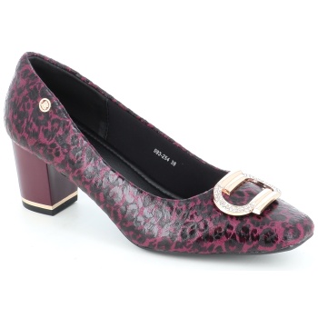 993-254 γυναικειο υποδημα γοβα, μπορντω σε προσφορά