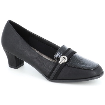 1955-253 γυναικειο υποδημα γοβα, μαυρο σε προσφορά
