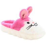  24632 γυναικεια παντοφλα, ροζ