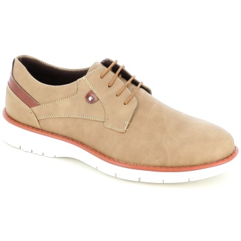 87136 ανδρικο υποδημα casual, μπεζ