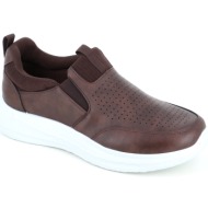  8217 ανδρικο υποδημα casual, καφε