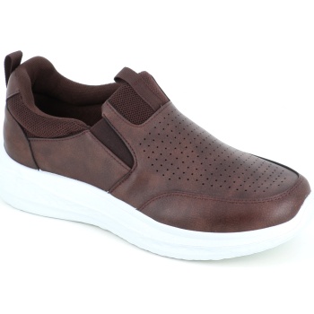 8217 ανδρικο υποδημα casual, καφε