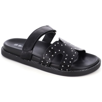 62181 γυναικειο υποδημα flat, μαυρο