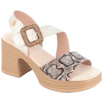 98214 γυναικειο υποδημα πεδιλο, μπεζ