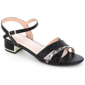 1309-52 γυναικειο υποδημα πεδιλο, μαυρο