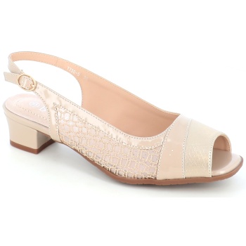 7730-54 γυναικειο υποδημα πεδιλο, μπεζ