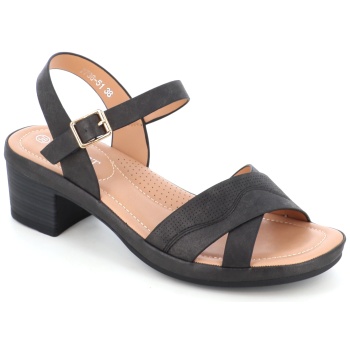 7736-51 γυναικειο υποδημα πεδιλο, μαυρο