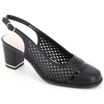 8609-59 γυναικειο υποδημα πεδιλο, μαυρο