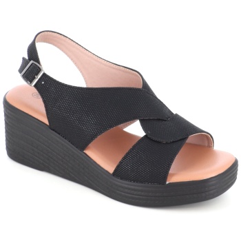 2601 γυναικειο υποδημα πεδιλο, μαυρο