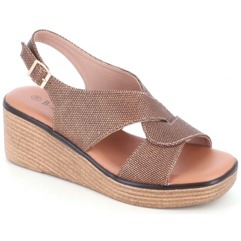 2601 γυναικειο υποδημα πεδιλο, χρυσο