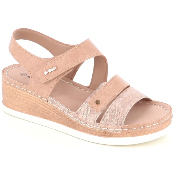 2604 γυναικειο υποδημα πεδιλο, μπεζ