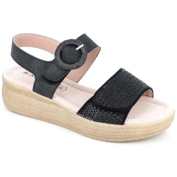 2615 γυναικειο υποδημα πεδιλο, μαυρο