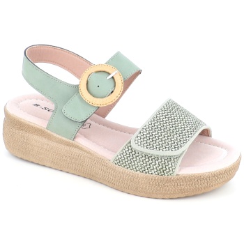 2615 γυναικειο υποδημα πεδιλο, πρασινο