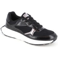  624808/1 γυναικειο υποδημα casual, μαυρο