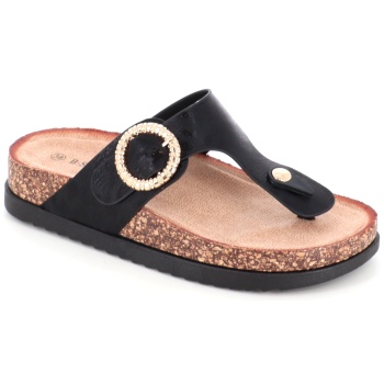 11009 γυναικειο υποδημα flat, μαυρο