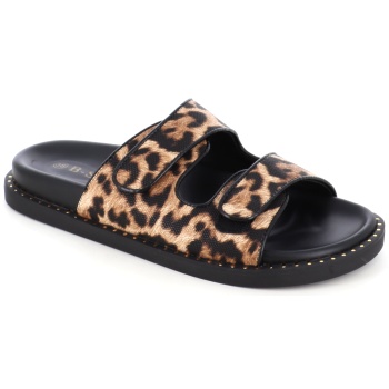 2193 γυναικειο υποδημα flat, μπεζ