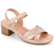  7736-51 γυναικειο υποδημα πεδιλο, χρυσο