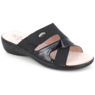  2636 γυναικειο υποδημα τσοκαρο, μαυρο