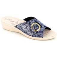  225655 γυναικεια ανατομικη παντοφλα, μπλε