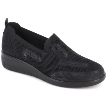 296-122 γυναικειο υποδημα casual, μαυρο