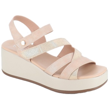 23408-61 γυναικειο υποδημα πεδιλο, μπεζ