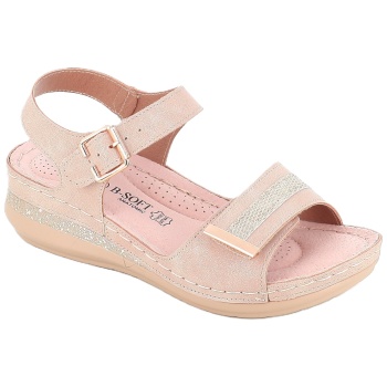 2103-866 γυναικειο υποδημα πεδιλο, μπεζ