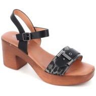  2367-806 γυναικειο υποδημα πεδιλο, μαυρο