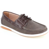  23043 ανδρικο υποδημα casual, καφε