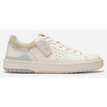 clarks courtlite 2 run white leather