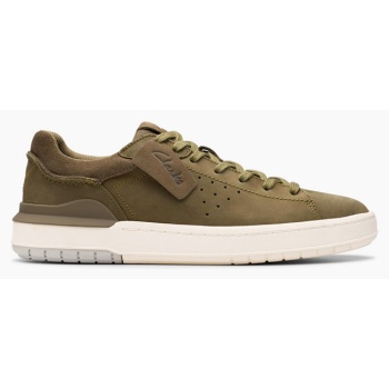 clarks courtlite 2 run olive nubuck