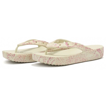 crocs classicplatformsnakeprintflip