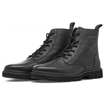 calvin klein eva mid laceup boot lth σε προσφορά