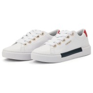  tommy hilfiger leather elevated tommy sneaker fw0fw04600-ybs - 00287