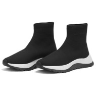  calvin klein 2 piece sole runner sock boot hw0hw01641 - 00873