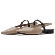  tommy hilfiger leather sling back ballerina fw0fw07772 - thaes